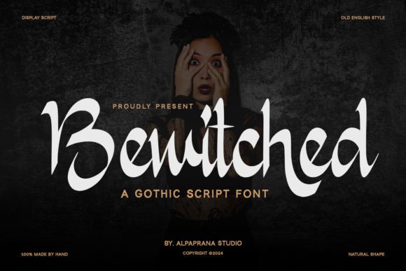 Bewitched Font: Adding a Handwritten Charm to Your Creative Projects