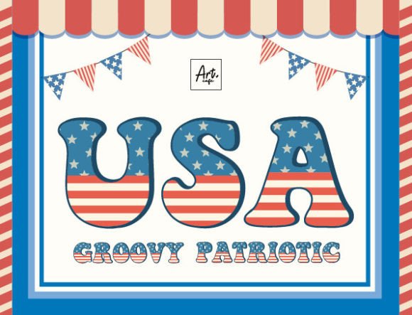 Celebrate Independence Day with Groovy Patriotic: A Modern Twist on Classic Americana