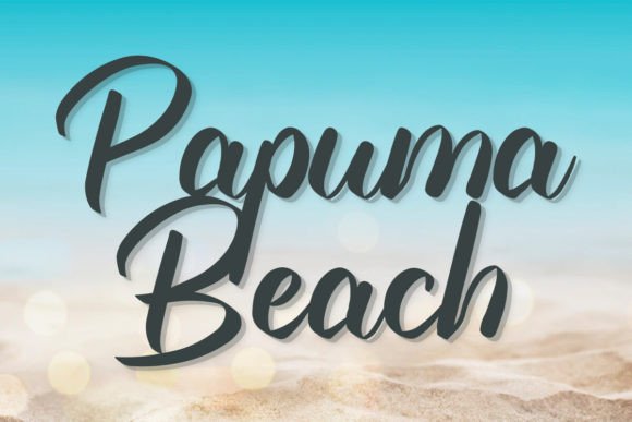 Embrace the Coast: How Papuma Beach Font Redefines Modern Handwriting
