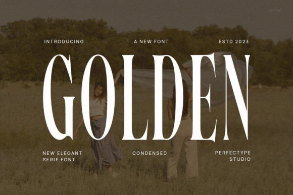 Golden: The Modern Serif Redefining Elegance in Design