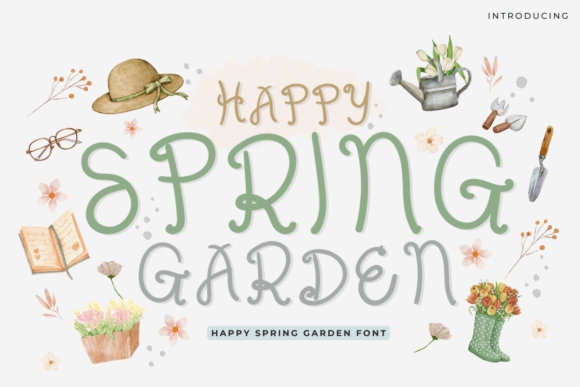 Happy Spring Garden: Infuse Your Designs with Seasonal Charm