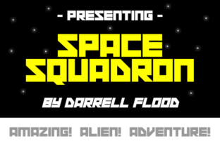 Space Squadron: Designing with a High-Impact Sci-Fi Font