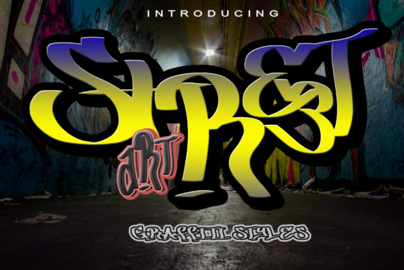 The Joyful Energy of Street Art: A Font for Creative Expression