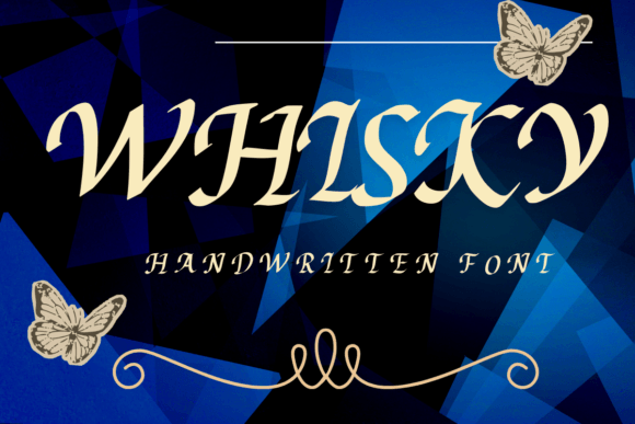 The Sweet and Playful Whisky Font: A Designer's Guide to Handwritten Charm