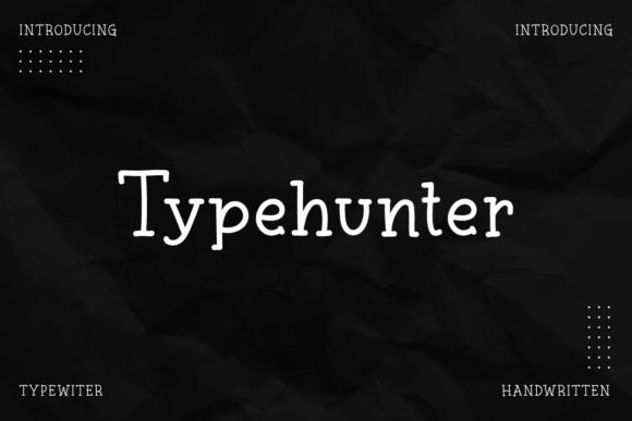 Typehunter: A Practical Look at the Vintage Typewriter Font for Designers