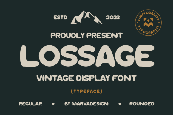 Unlocking the Power of Lossage: A Guide to Modern Display Typography